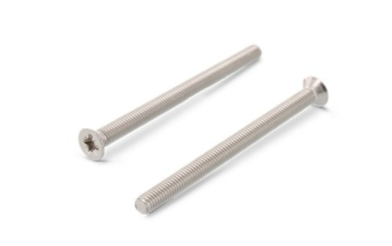 Гвинт, головка потайна M6x110 шліц хрестоподібний (PZ), А2